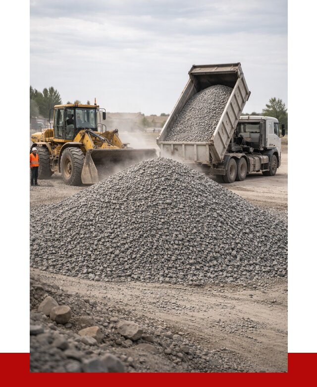 Купить щебень с доставкой в Устях-Лабинске от 2554 руб. | ПРОНЕРУДУлб