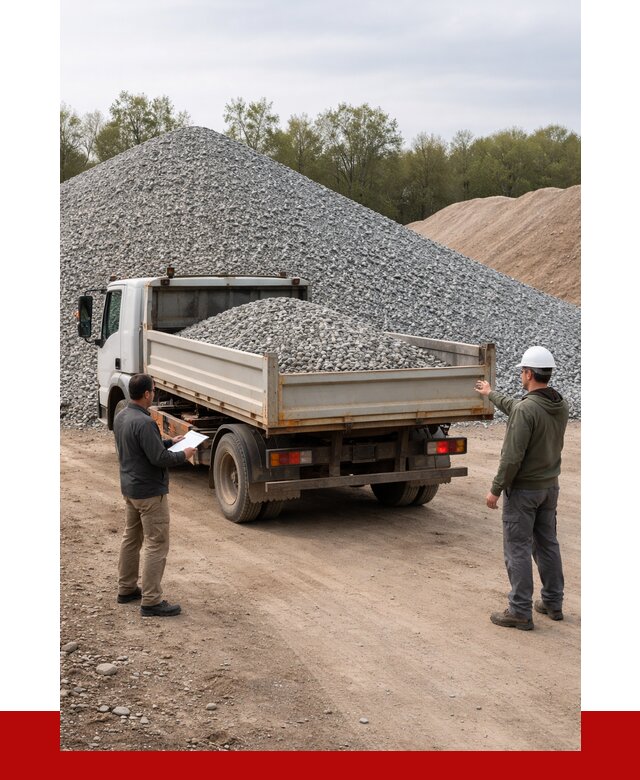 Купить гранитный щебень в Устях-Лабинске от 2860 руб. | ПРОНЕРУДУлб