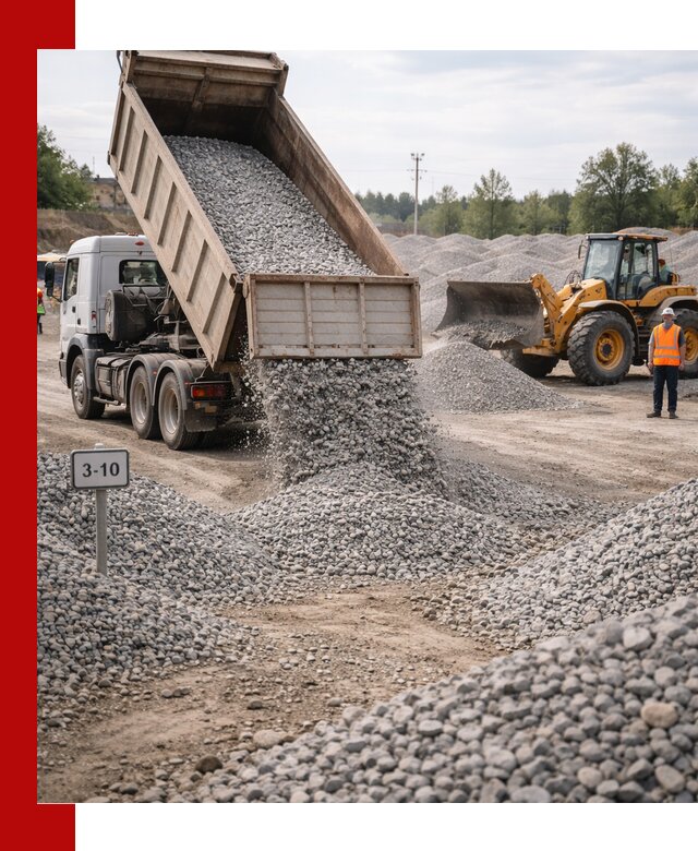 Гранитный щебень фракции 3–10: доставка и продажа в Устях-Лабинске
