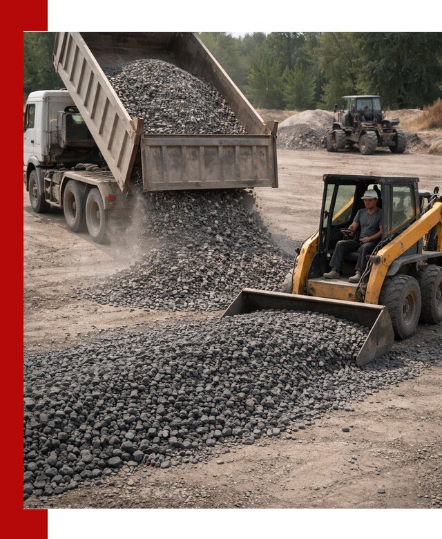 Гранитный щебень фракция 40-70 с доставкой в Устях-Лабинске