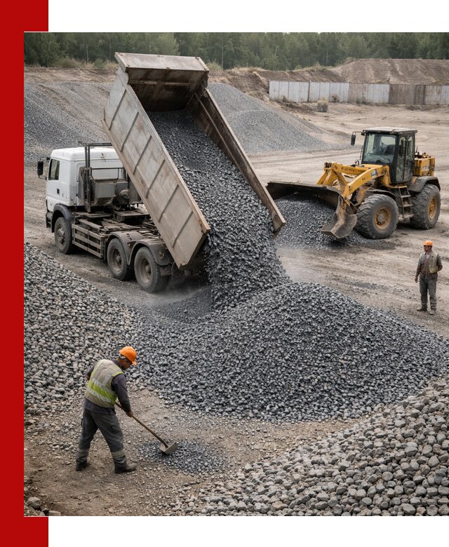 Щебень габбро-диабаз фр. 5-20 с доставкой в Устях-Лабинске