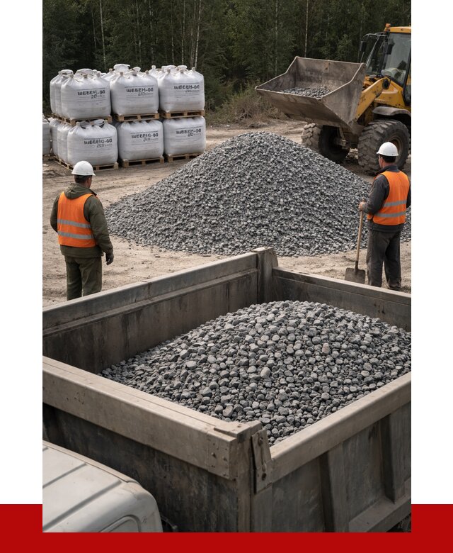 Щебень габбро диабаз 20-40 в Устях-Лабинске от 3473 руб. | ПРОНЕРУДУлб