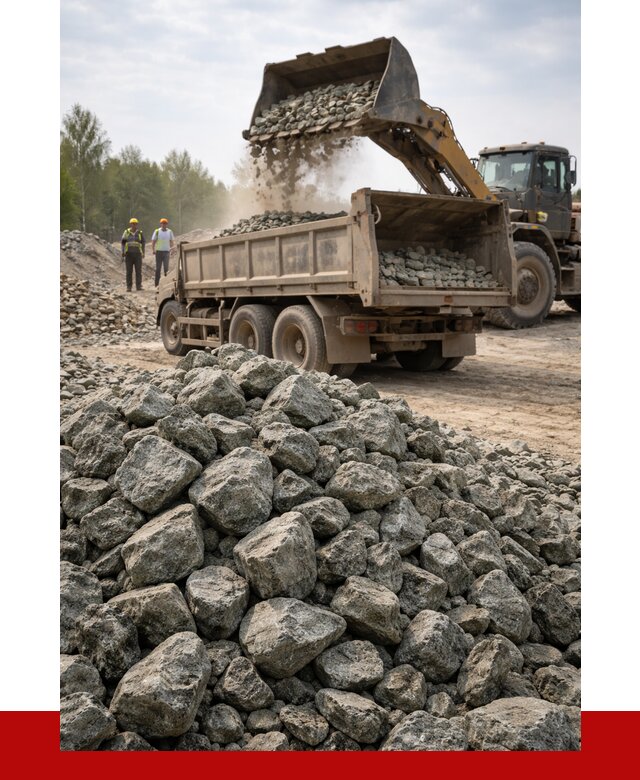 Щебень габбро диабаз фракция 70-150 в Устях-Лабинске от 2860 р.|ПРОНЕРУДУлб