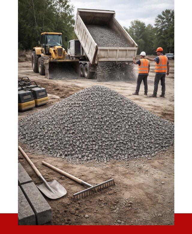 Гравийный щебень купить в Устях-Лабинске от 2248 р. ПРОНЕРУДУлб