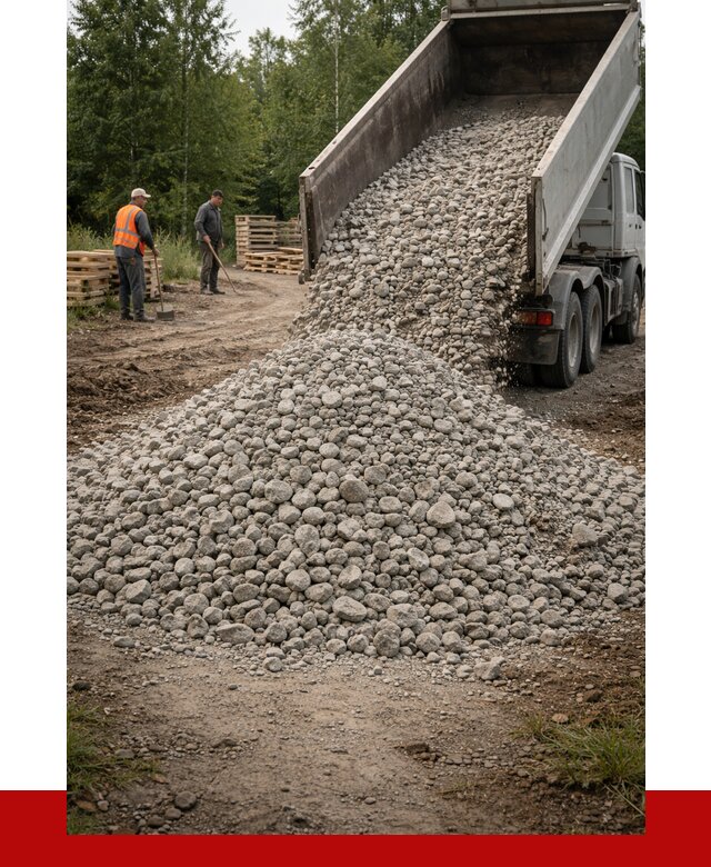 гравийный щебень фракция 70-120 в Устях-Лабинске от 2503 р. ПРОНЕРУДУлб