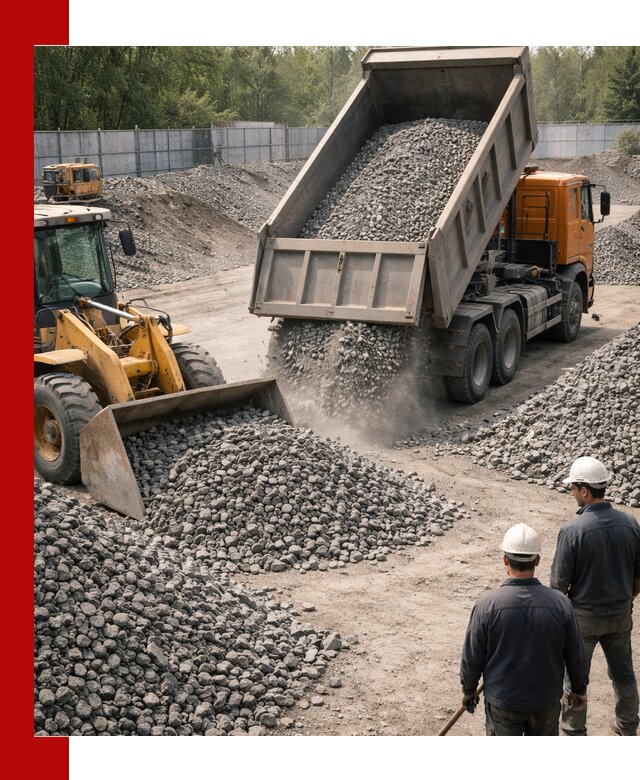 Шлаковый щебень фракция 20-40 доставка и продажа в Устях-Лабинске