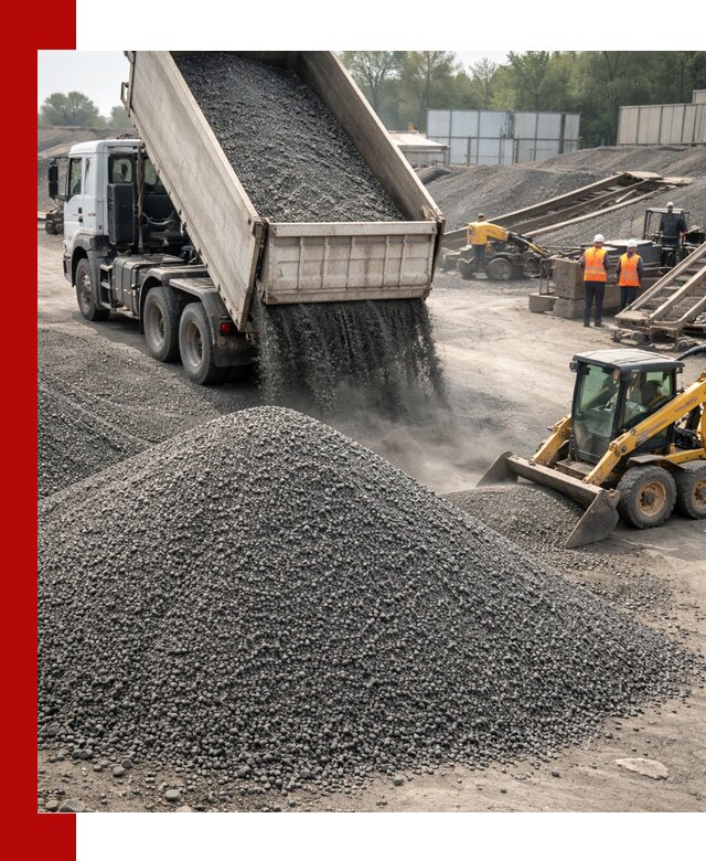 Вторичный щебень фракция 0–5 с доставкой в Устях-Лабинске