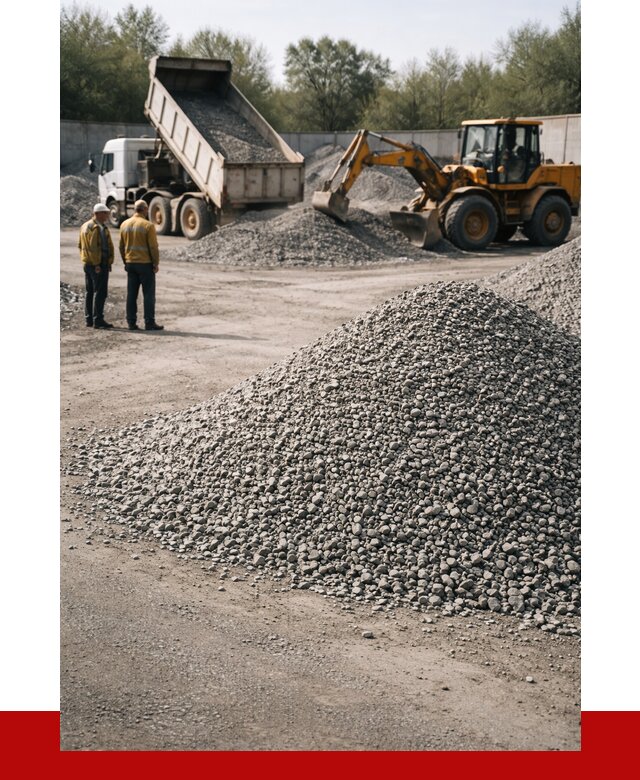 Вторичный щебень фр. 5-20 в Устях-Лабинске от 1635 р. - ПРОНЕРУДУлб