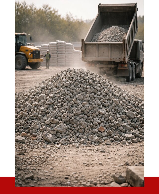 Вторичный щебень фракция 70-150 в Устях-Лабинске от 1430 р. | ПРОНЕРУДУлб