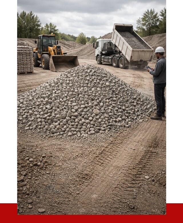 Купить бетонный щебень в Устях-Лабинске, от 3269 р. ПРОНЕРУДУлб