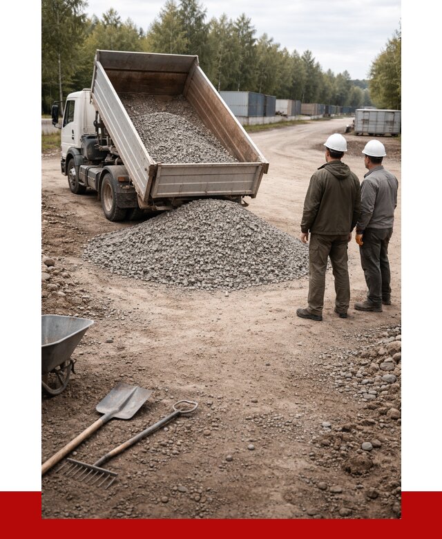 Бетонный щебень фракция 5-20 в Устях-Лабинске от 3269 р., ПРОНЕРУДУлб