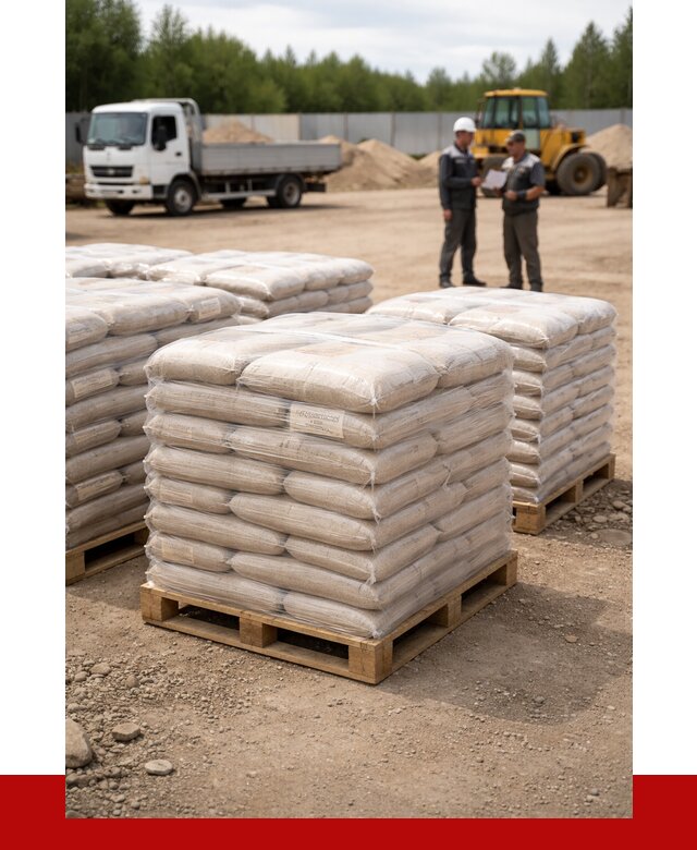 Карьерный песок в мешках в Устях-Лабинске от 1226 р. - ПРОНЕРУДУлб