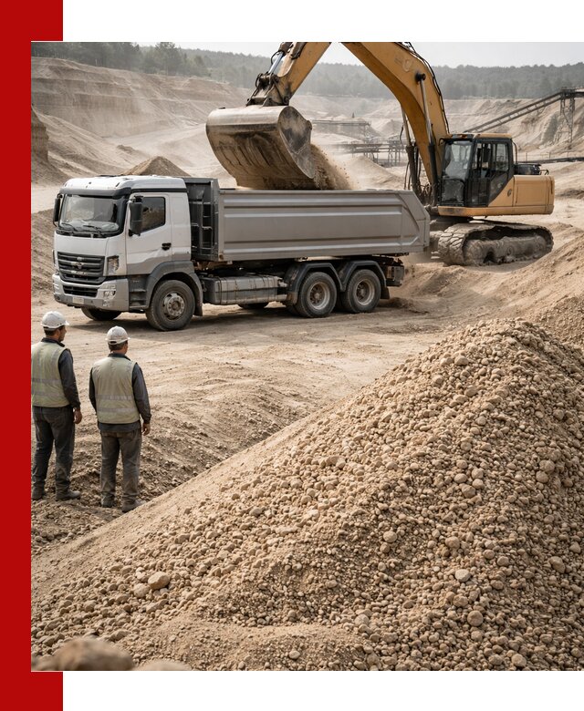 Карьерный крупнозернистый песок с доставкой в Устях-Лабинске