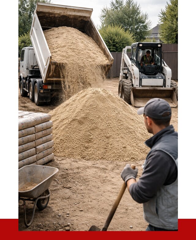 Мытый речной песок с доставкой в Устях-Лабинске от 1481 р. | ПРОНЕРУДУлб