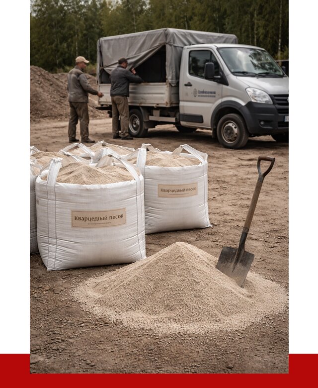Кварцевый песок для пескоструя в Устях-Лабинске от 4597 р. | ПРОНЕРУДУлб