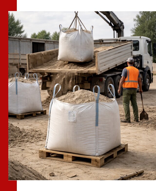 Доставка песка в биг бег в Устях-Лабинске быстро и без лишних хлопот