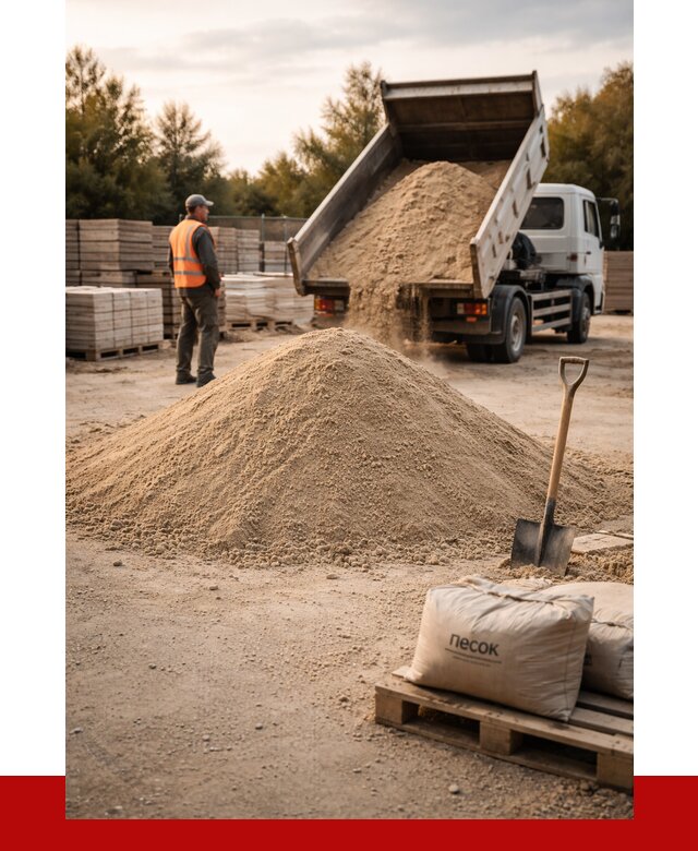 Купить сухой песок в Устях-Лабинске с доставкой от 2452 р. | ПРОНЕРУДУлб