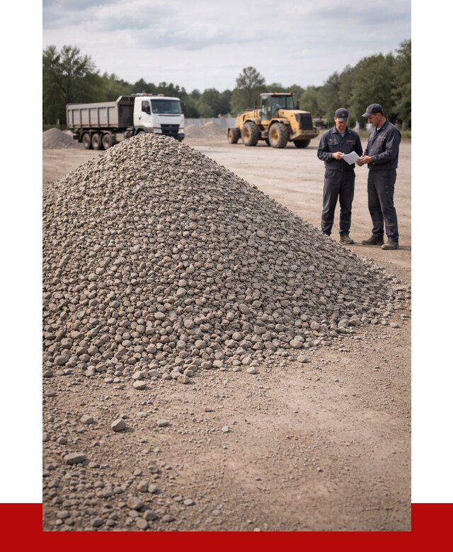 Купить гравий фракция 40-70 в Устях-Лабинске от 1226 р. | ПРОНЕРУДУлб