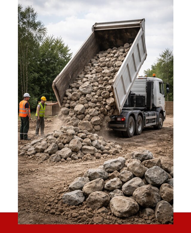 Купить булыжник в Устях-Лабинске с доставкой от 4597 р. за куб | ПРОНЕРУДУлб