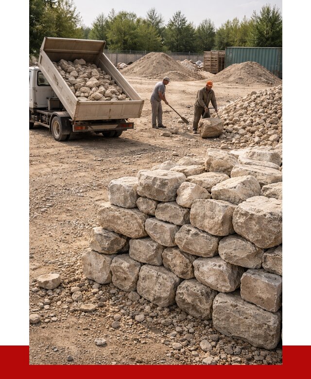 Бутовый камень известняковый в Устях-Лабинске от 4291 р. | ПРОНЕРУДУлб