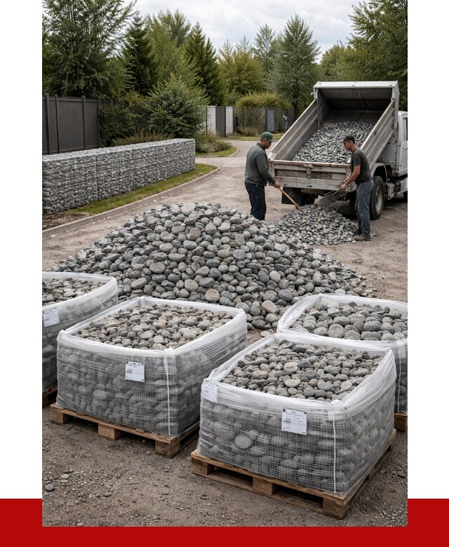 Камень для габионов в Устях-Лабинске от 4291 р. за куб | ПРОНЕРУДУлб