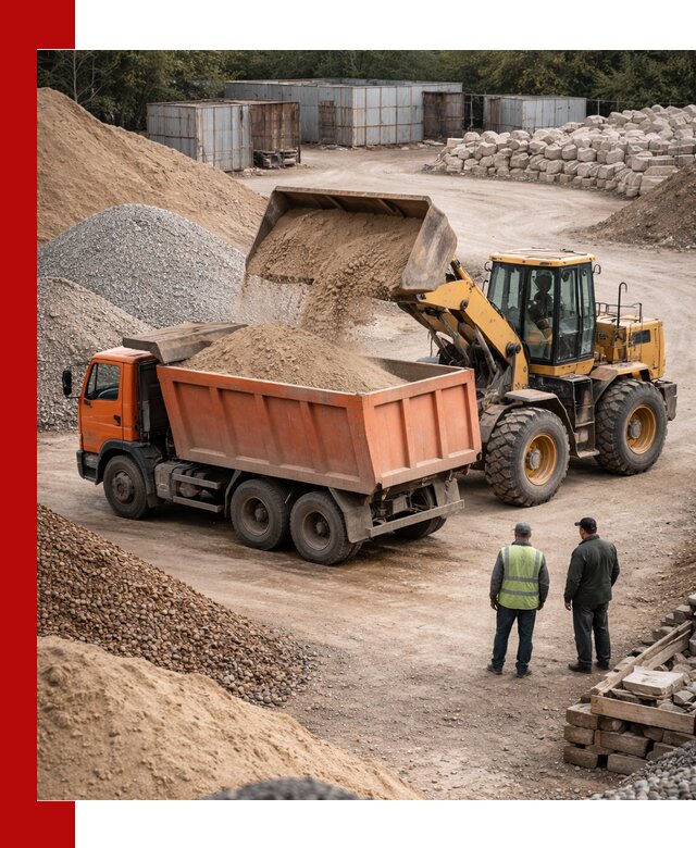 Доставка сыпучих смесей и смесей для стройки в Устях-Лабинске