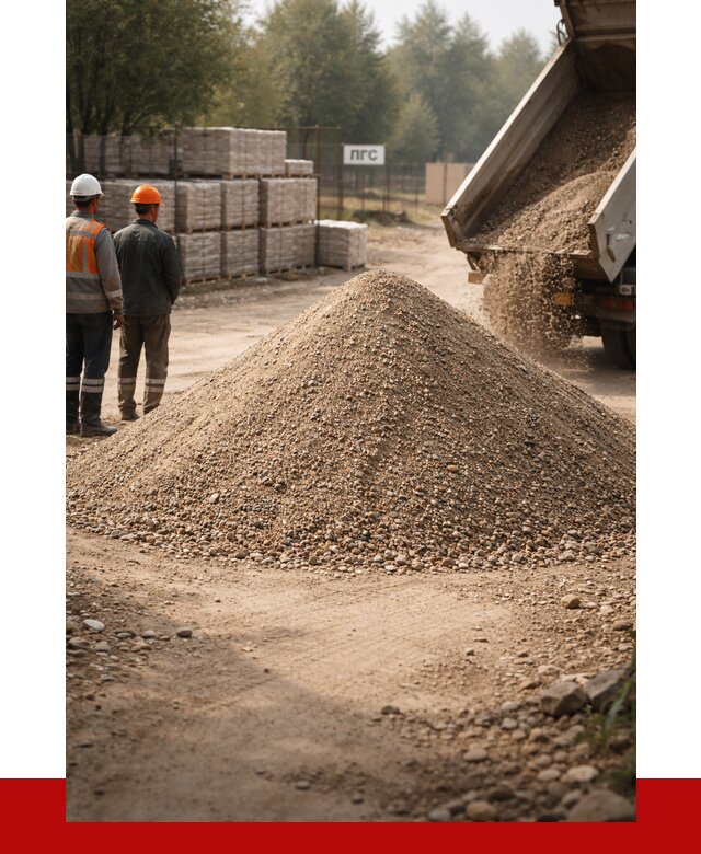 ПГС С1 с доставкой в Устях-Лабинске от 2860 р. за куб | ПРОНЕРУДУлб