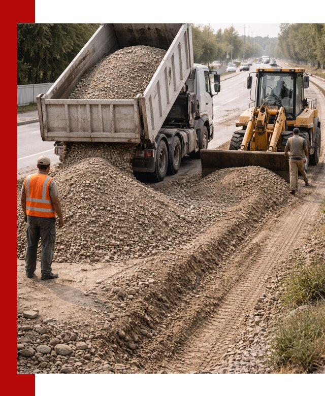 Опгс для устройства дорог и подсыпки в Устях-Лабинске