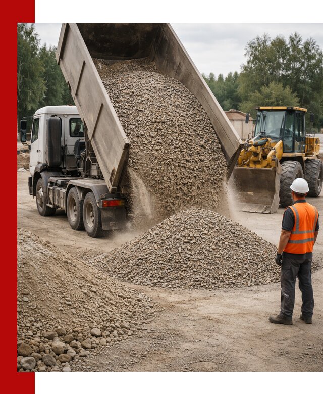 Доставка щпс в Устях-Лабинске — щебеночно-песчаная смесь под заборы и дорожки