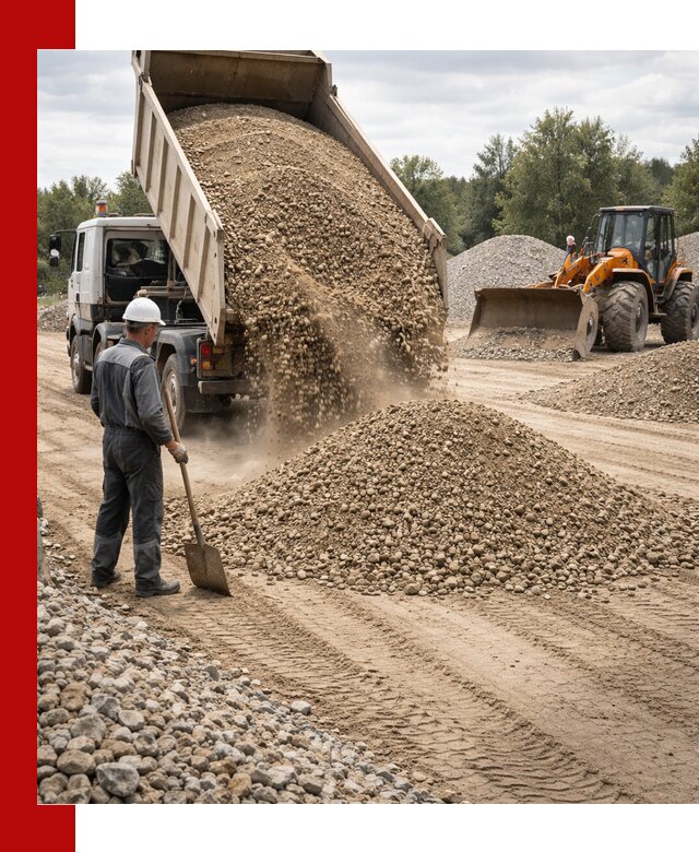 Доставка щпс С3 в Устях-Лабинске самосвалами и бортовыми грузовиками