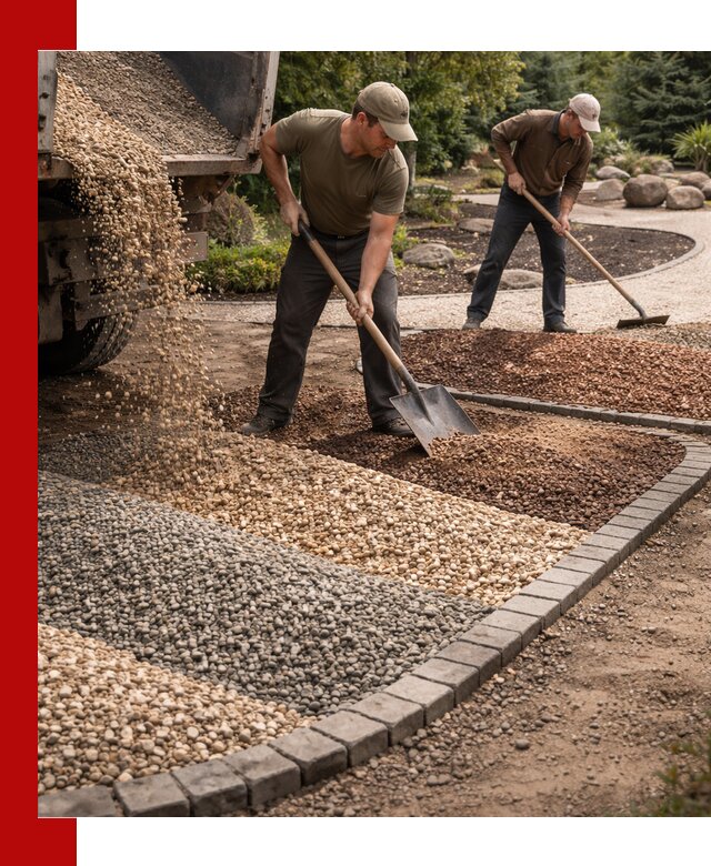 Декоративная крошка для ландшафта в Устях-Лабинске — продажа и доставка