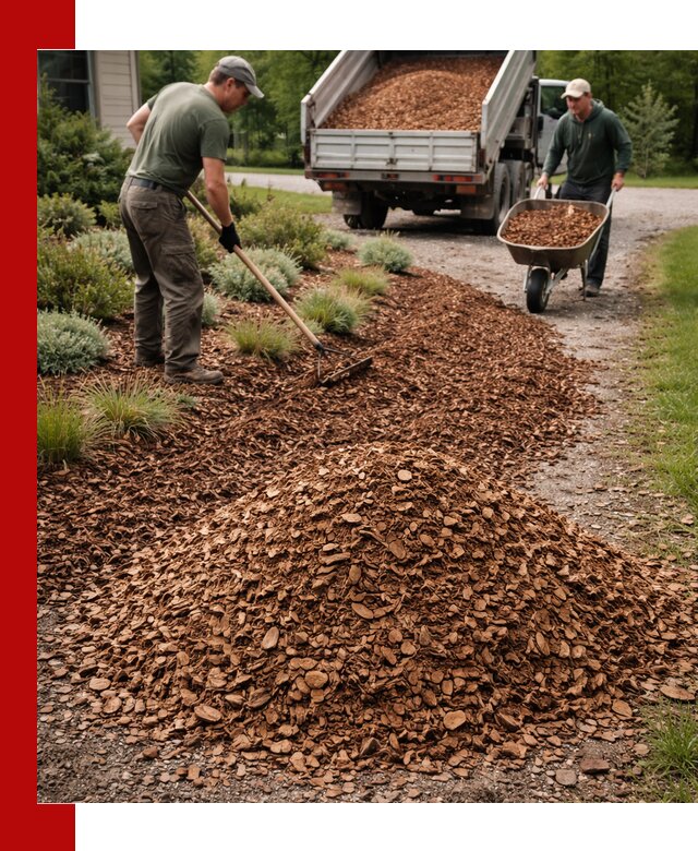 Крошка для мульчирования с доставкой в Устях-Лабинске