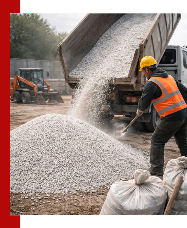 Доставка перлита вспученного в Устях-Лабинске оптом и в розницу