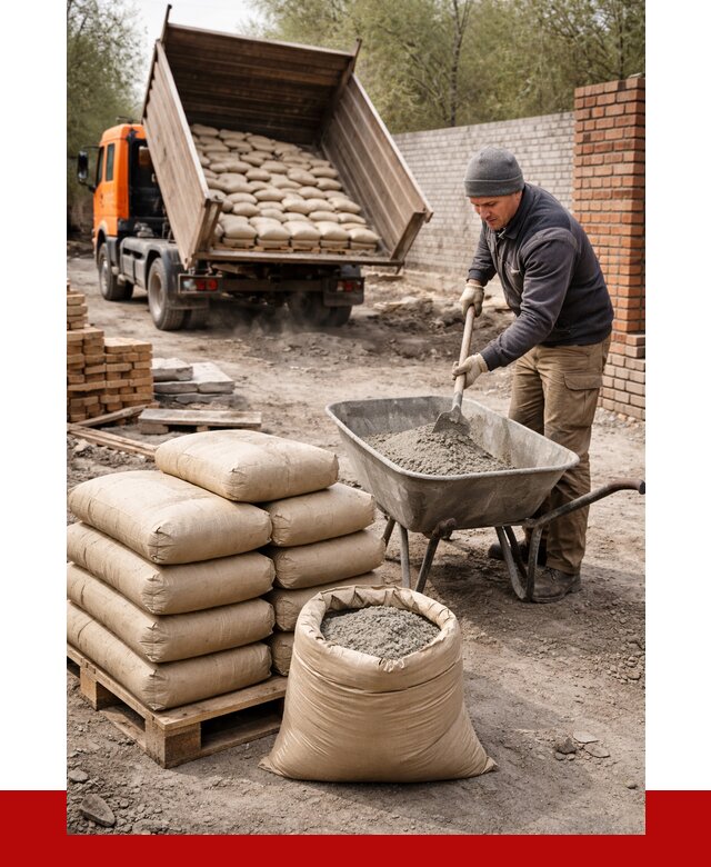 Купить сухую смесь для кладки в Устях-Лабинске от 1226 р. | ПРОНЕРУДУлб