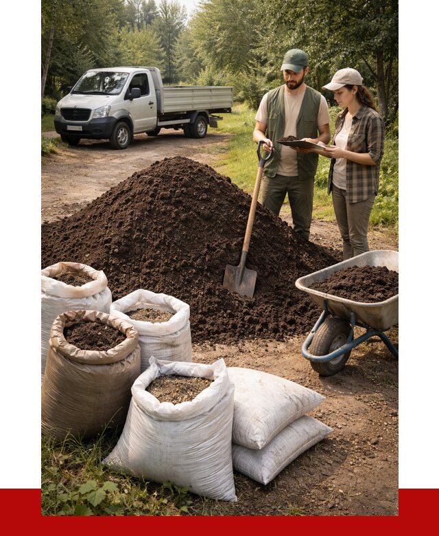 Купить грунт с доставкой в Устях-Лабинске от 4597 р. за м3 | ПРОНЕРУДУлб