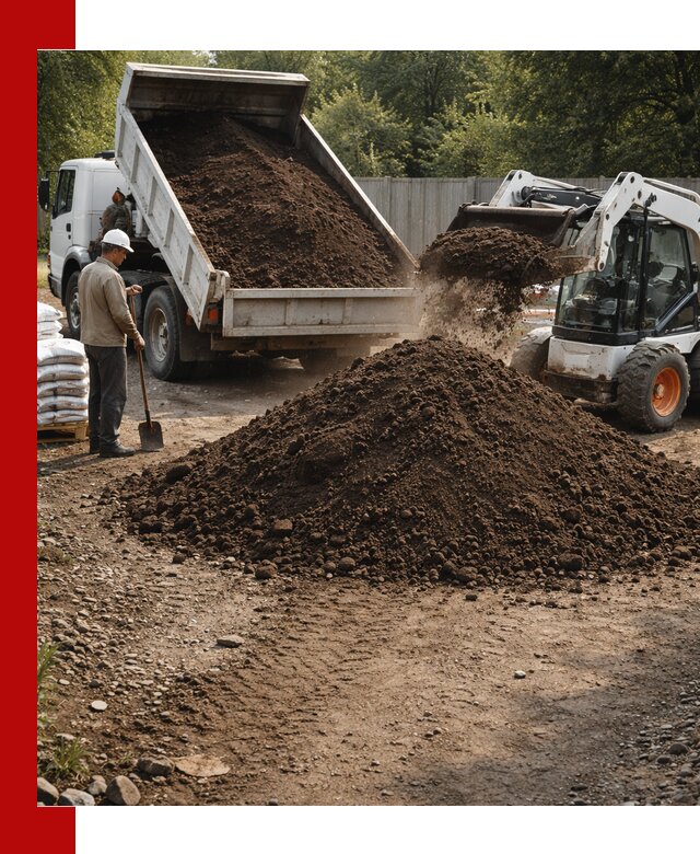 Доставка растительного грунта в Устях-Лабинске от производителя оптом и в розницу