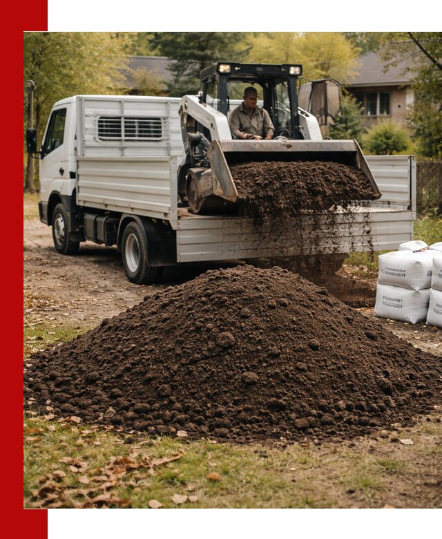 Доставка садовой земли в больших объёмах в Устях-Лабинске