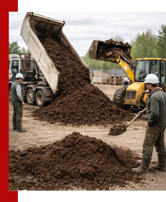 Доставка торфа оптом и в мешках в Устях-Лабинске