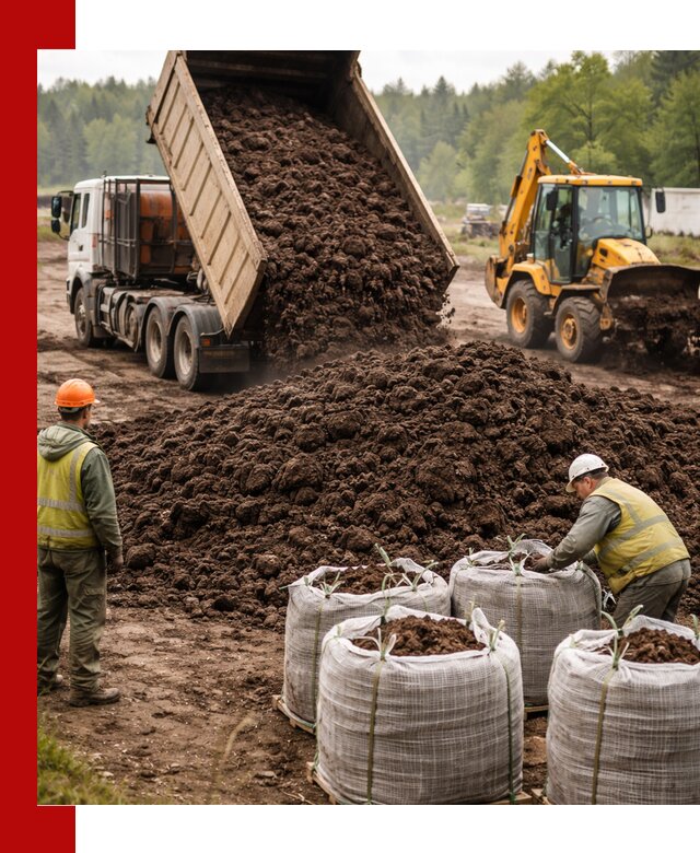 Доставка нейтрального торфа в Устях-Лабинске оптом и в розницу