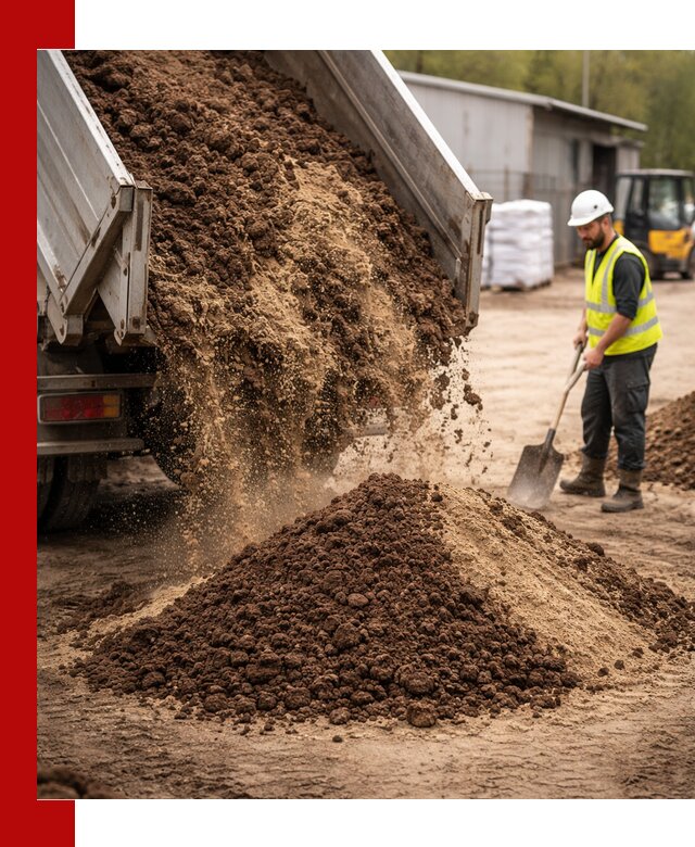 Доставка торфо-песчаной смеси в Устях-Лабинске для строительства и озеленения