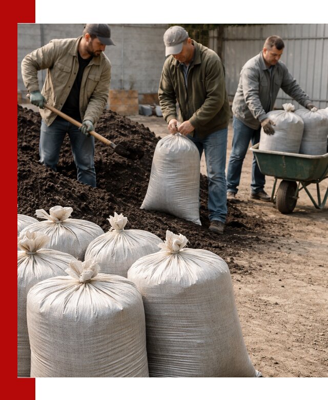 Купить чернозем в мешках с доставкой в Устях-Лабинске