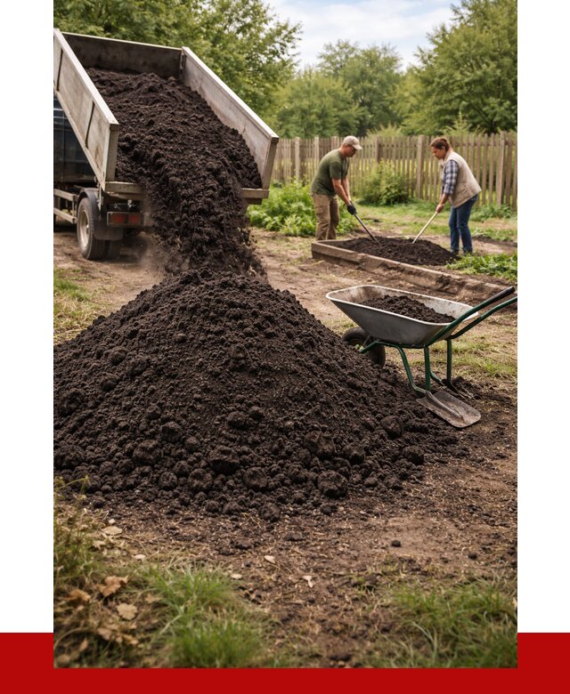 Купить чернозем для огорода в Устях-Лабинске от 2554 р. | ПРОНЕРУДУлб