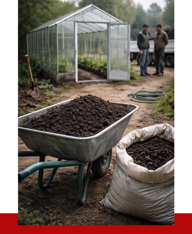 Чернозем для теплицы в Устях-Лабинске с доставкой от 1532 р. | ПРОНЕРУДУлб