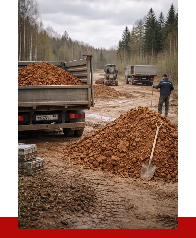 Глина и суглинки в Устях-Лабинске от 4597 р. за куб | ПРОНЕРУДУлб