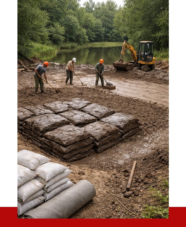 Купить глину для пруда в Устях-Лабинске от 4597 р. с доставкой | ПРОНЕРУДУлб