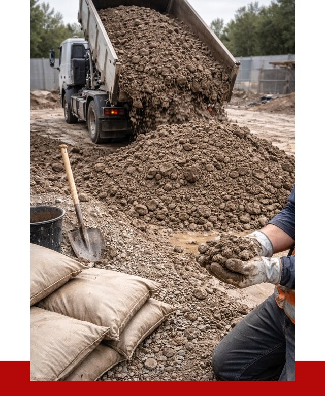 Купить глина для засыпки в Устях-Лабинске от 1226 р. за куб | ПРОНЕРУДУлб