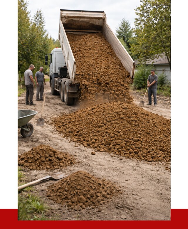 Купить суглинок с доставкой в Устях-Лабинске от 2554 р. за куб | ПРОНЕРУДУлб