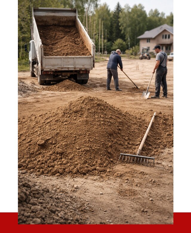 Суглинок для планировки в Устях-Лабинске с доставкой от 4291 р. | ПРОНЕРУДУлб