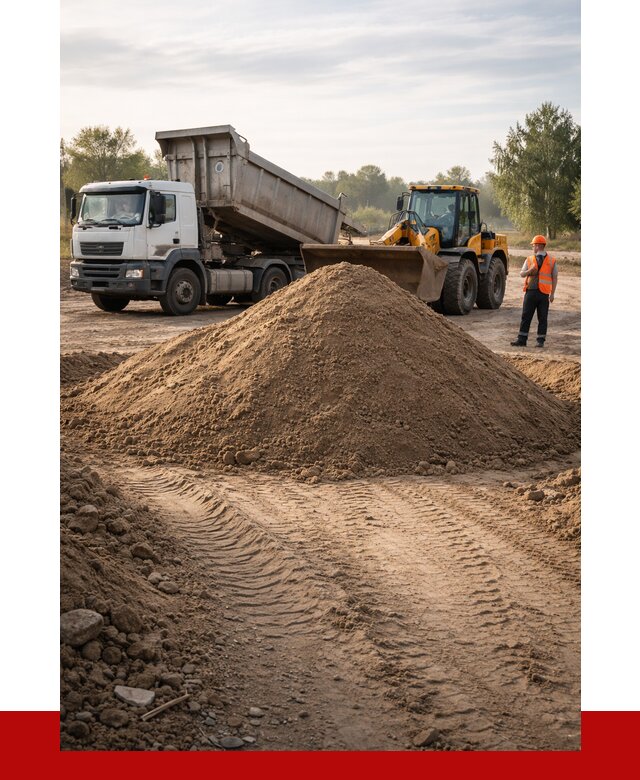 Купить песчаный грунт с доставкой в Устях-Лабинске от 4291 р. | ПРОНЕРУДУлб