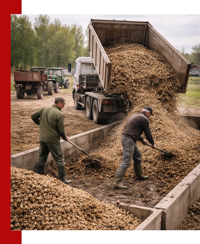 Куриный помет с доставкой в Устях-Лабинске оптом и в розницу